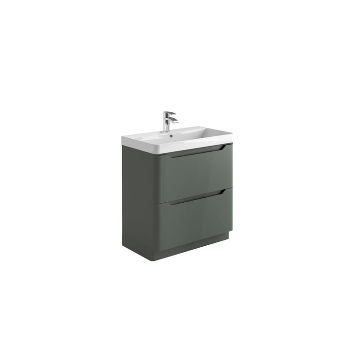 Scudo Ella 2 Drawer Floorstanding Vanity Unit with Basin