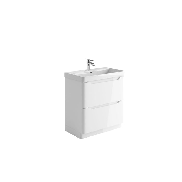 Scudo Ella 2 Drawer Floorstanding Vanity Unit with Basin