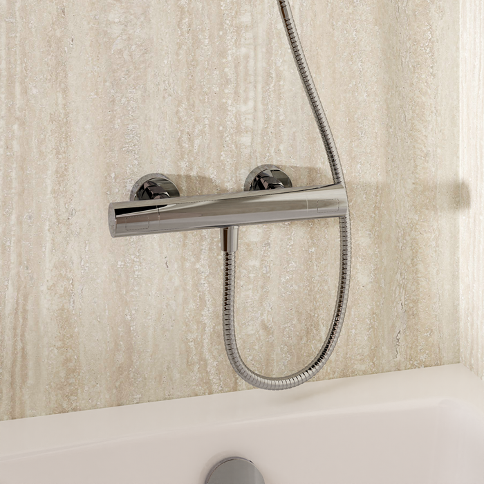 Crosswater Central Thermostatic Bar Shower Valve - Chrome