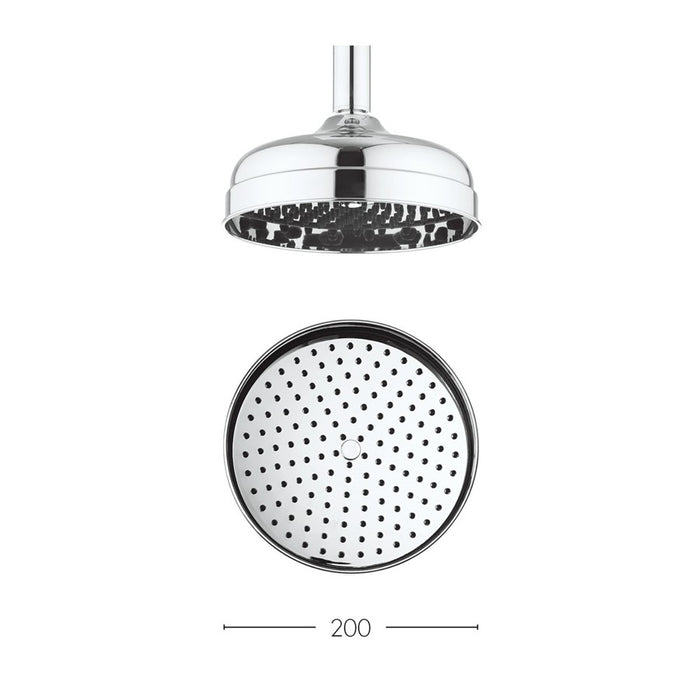 Crosswater Belgravia Easy Clean Shower Head - Chrome