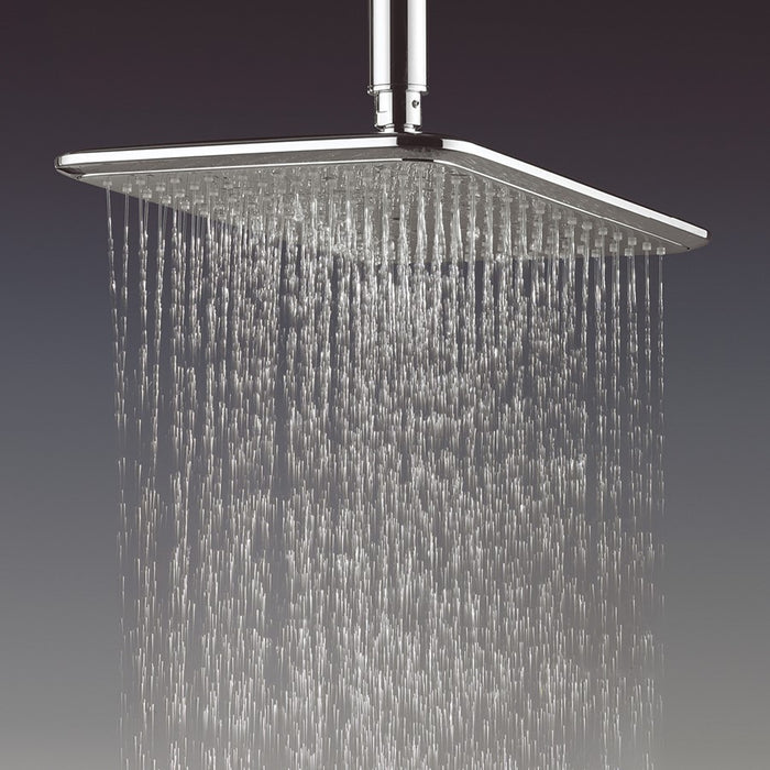 Crosswater Essence Rectangular Shower Head - Chrome