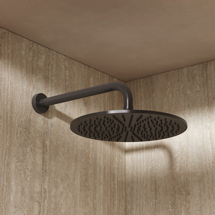 Crosswater Shower Arm - 350mm - Long - Slate