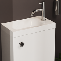 Crosswater Classic Round Furniture Handle - Chrome