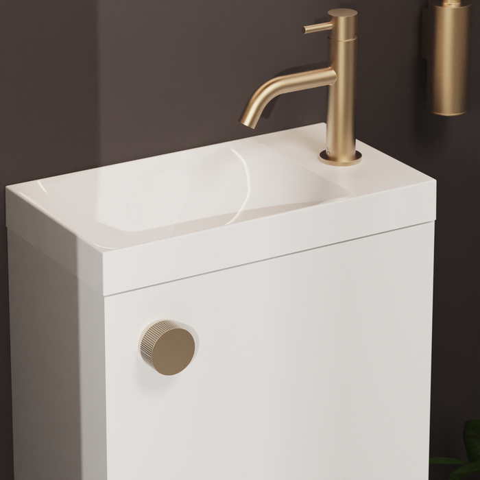 Crosswater Round Knurled Furniture Handle