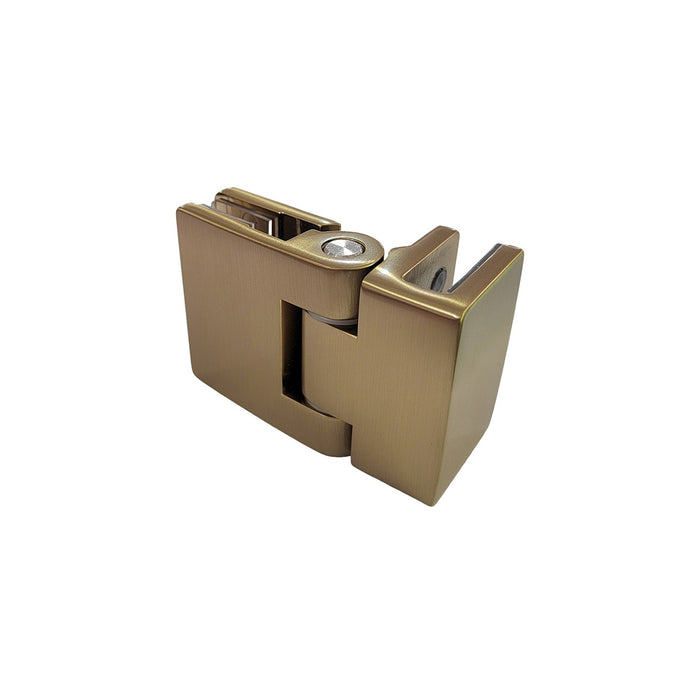 Scudo Forte Fluted Glass Hinged Flipper Panel 275mm with Metallic Hinges