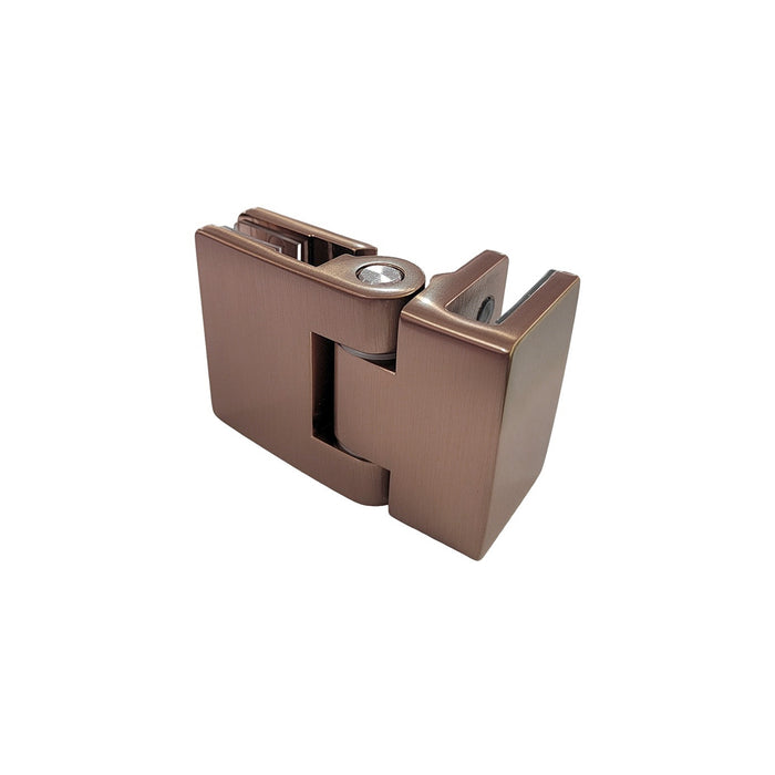 Scudo Forte Fluted Glass Hinged Flipper Panel 275mm with Metallic Hinges