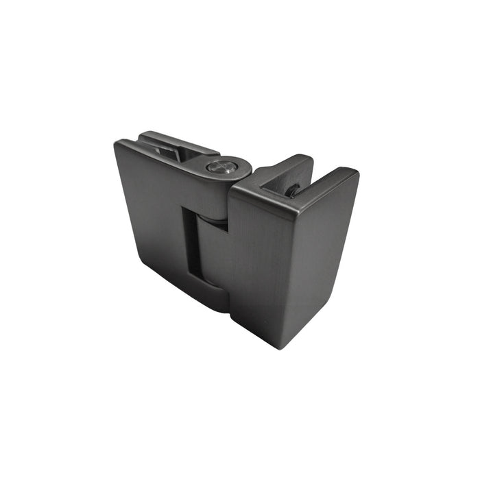 Scudo Forte Fluted Glass Hinged Flipper Panel 275mm with Metallic Hinges