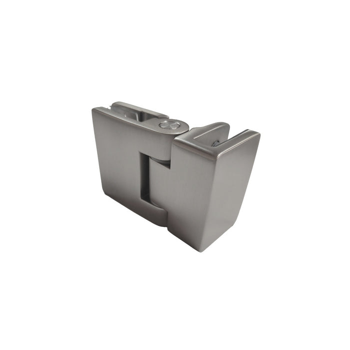 Scudo Forte Fluted Glass Hinged Flipper Panel 275mm with Metallic Hinges