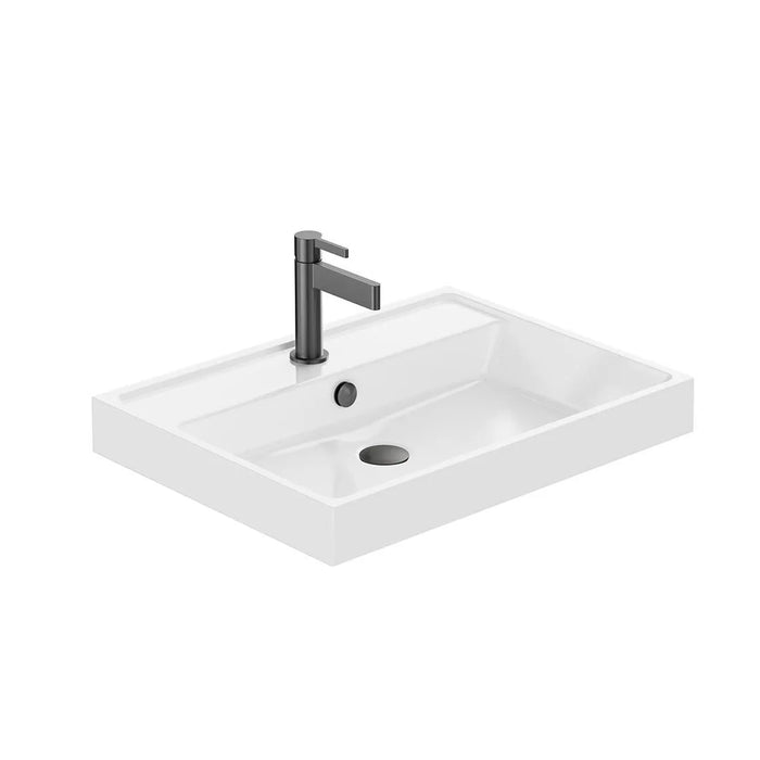 Vado Groove 2 Drawer Wall Hung Vanity Unit with Basin