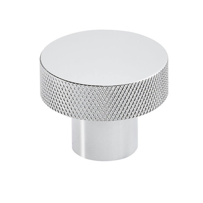 Scudo Knurled Round Furniture Handle 42.5mm