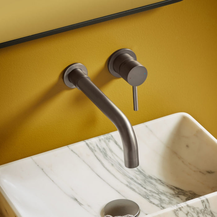 Scudo Core Wall Mounted Basin Mixer Tap