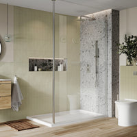 Scudo Forte Floor to Ceiling Support Arm 2500mm - Chrome