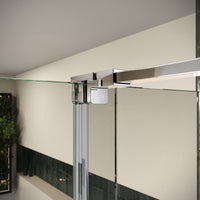 Scudo Momentum 8mm Sliding Shower Door with Side Panel