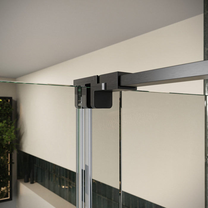Scudo Momentum 8mm Sliding Shower Door with Side Panel