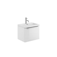 Scudo Muro Plus 1 Drawer Wall Hung Vanity Unit with Ceramic Basin & Handle