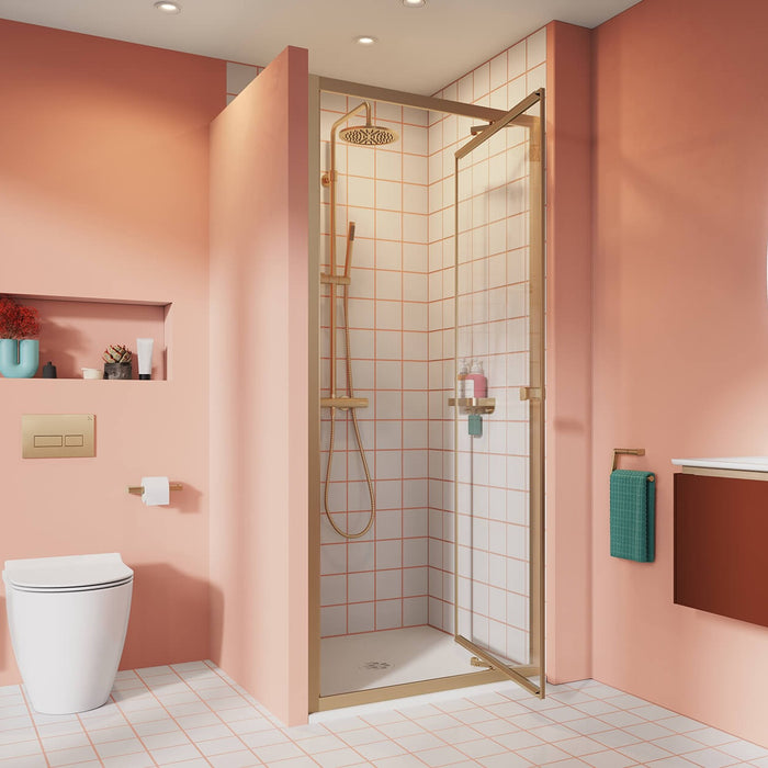 Britton Hoxton 6 Recessed Infold Shower Door