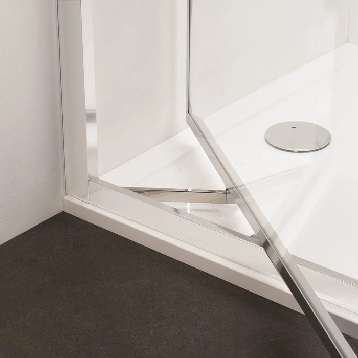 Britton Hoxton 6 Recessed Infold Shower Door