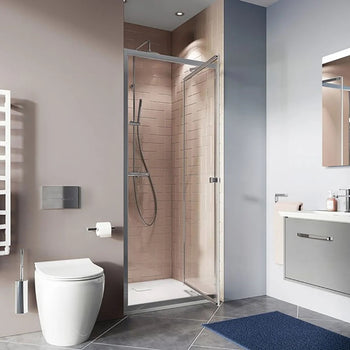 Britton Hoxton 6 Recessed Infold Shower Door