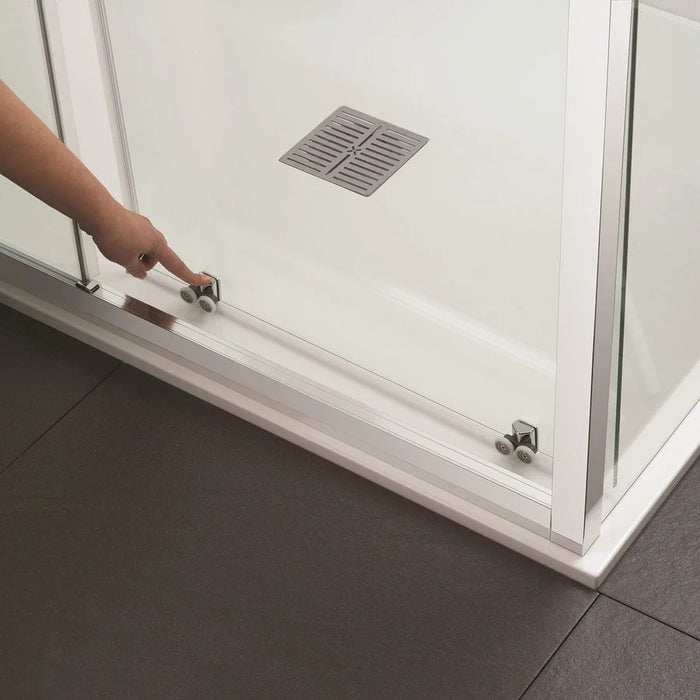 Britton Hoxton 6 Single Door Offset Quadrant Shower Enclosure