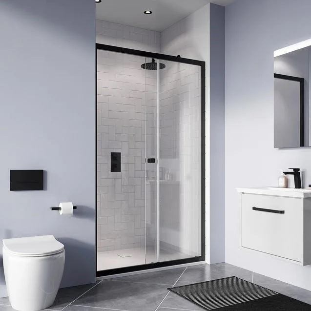 Britton Hoxton 6 Single Recessed Sliding Shower Door