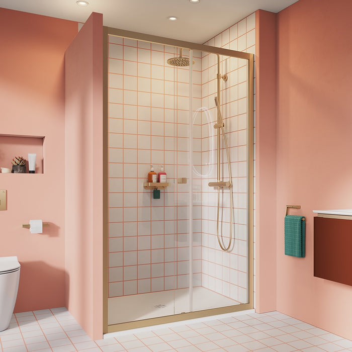 Britton Hoxton 6 Single Recessed Sliding Shower Door