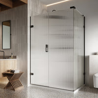Roman Liberty Hinged Shower Door With Inline