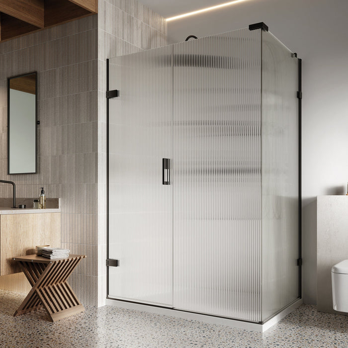 Roman Liberty Hinged Shower Door With Inline