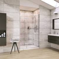 Roman Liberty Recessed Hinged Shower Door