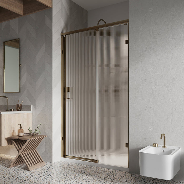 Roman Liberty Recessed Sliding Shower Door 1200mm