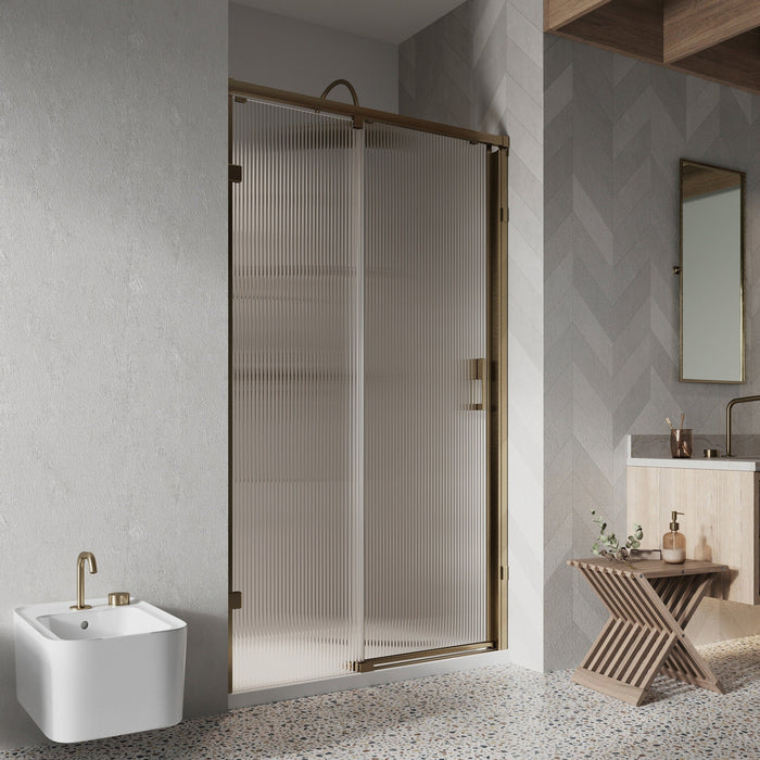 Roman Liberty Recessed Sliding Shower Door 1200mm