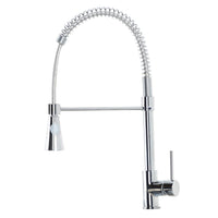 Scudo Tirare Spring Neck Single Lever Kitchen Mixer Tap with Pull-Out Spray