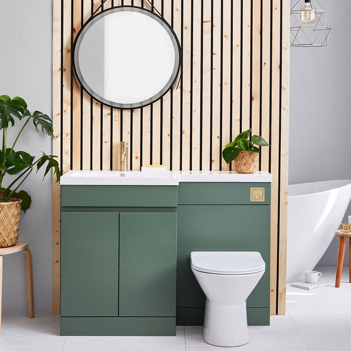 Scudo Empire 1100mm Combination Unit with Basin - Left Handed