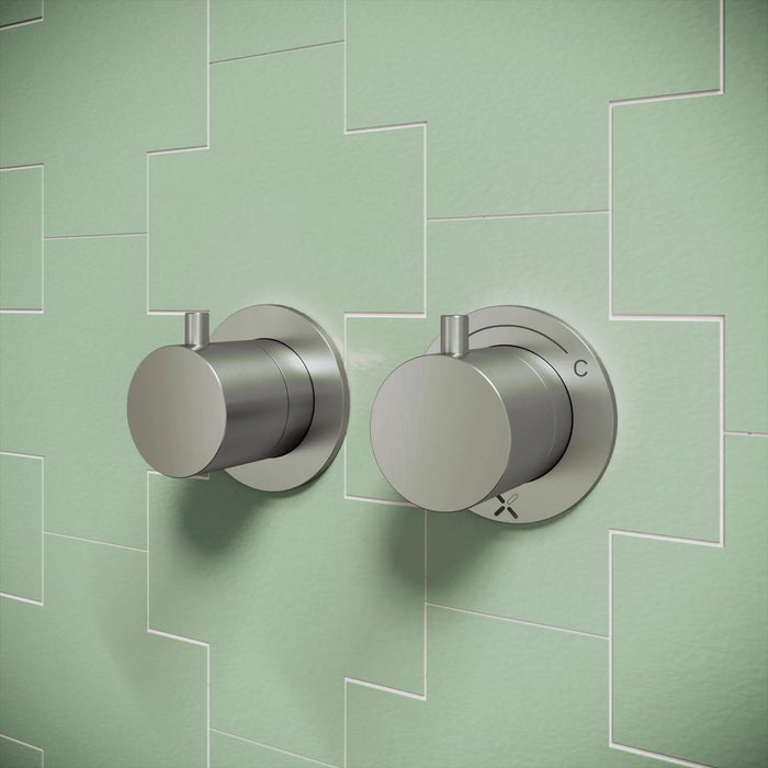 Crosswater Module 3ONE6  3 Outlet Thermostatic Concealed Shower Valve With Diverter Trim set