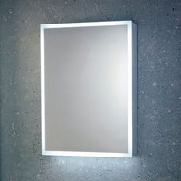 Scudo Mia Single Door Illuminated LED Mirror Cabinet with Demister Pad & Shaver Socket