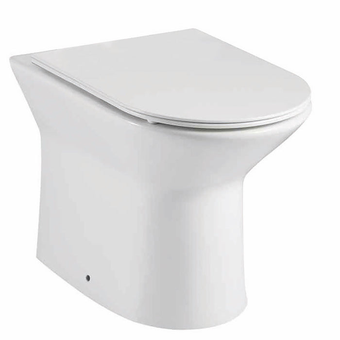 Scudo Middleton Rimless Back To Wall Toilet with Soft Close Seat