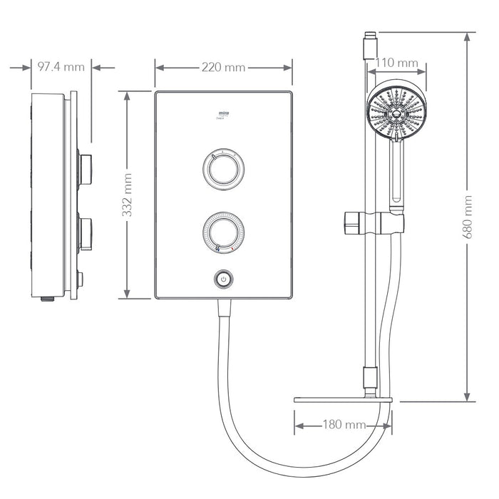 Mira Decor Electric Shower