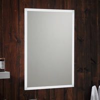 Scudo Mosca Rectangular Bluetooth Illuminated LED Mirror - 700mm x 500mm