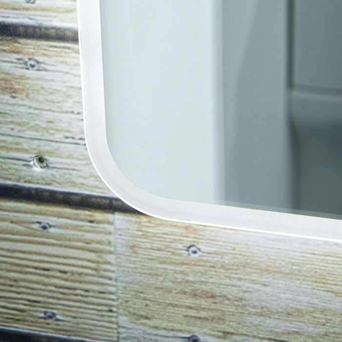 Scudo Vivid Rectangular Illuminated LED Mirror - 700mm x 500mm