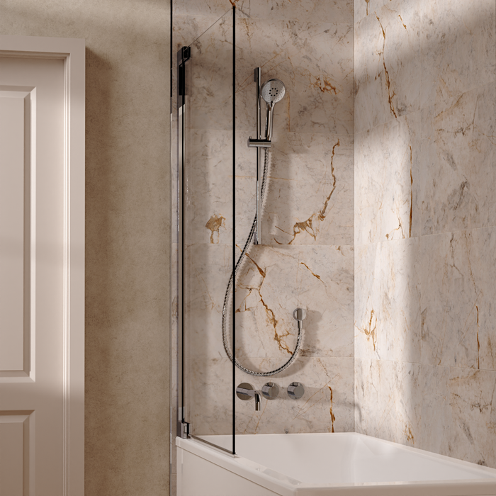 Crosswater Module Shower Set 4 with Handset & Bath Spout