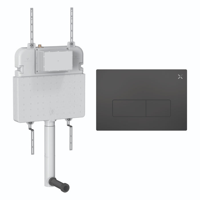 Crosswater MPRO 530mm Tall Concealed Cistern Set 2
