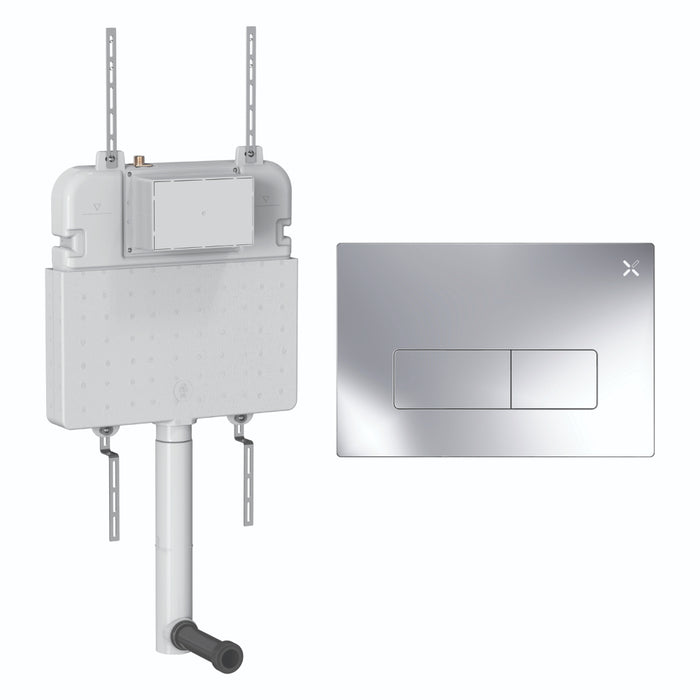 Crosswater MPRO 530mm Tall Concealed Cistern Set 2