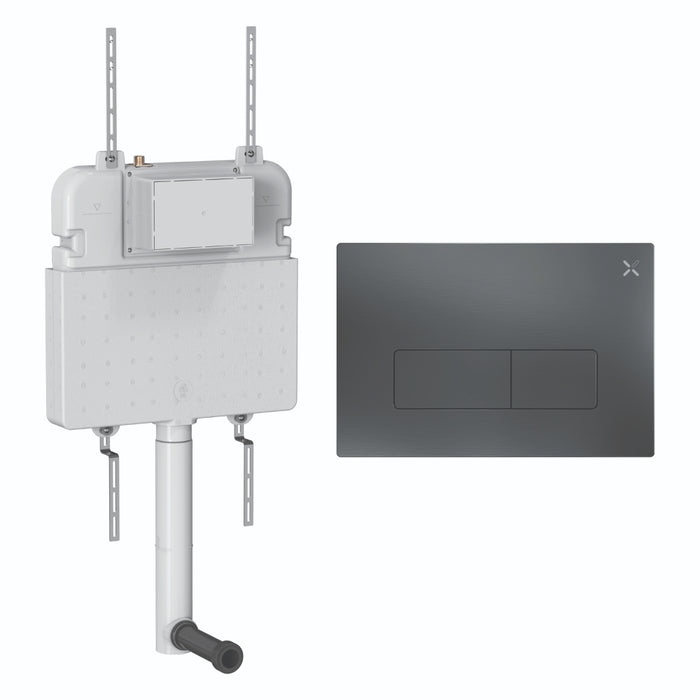 Crosswater MPRO 530mm Tall Concealed Cistern Set 2