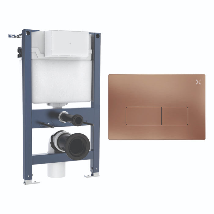 Crosswater MPRO 820mm Concealed Cistern Toilet Frame Set 1
