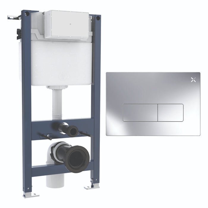 Crosswater MPRO 980mm Concealed Cistern Toilet Frame Set 2