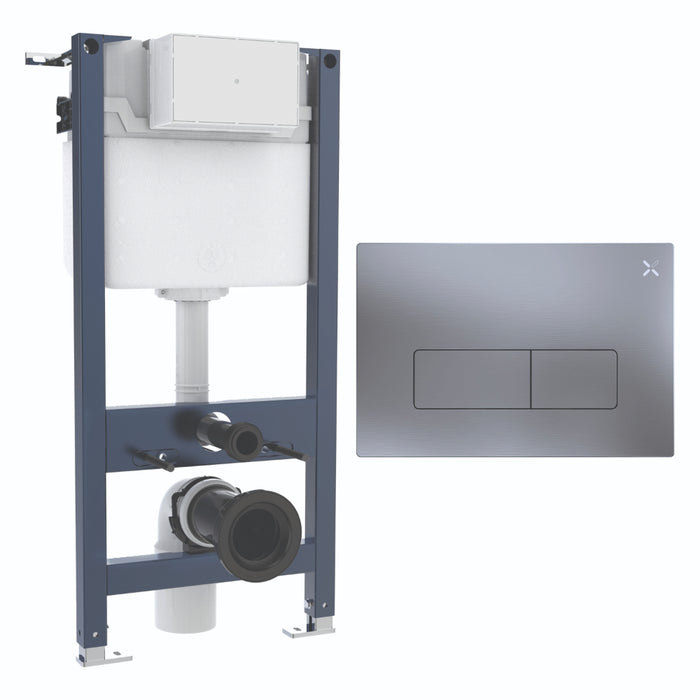 Crosswater MPRO 980mm Concealed Cistern Toilet Frame Set 2