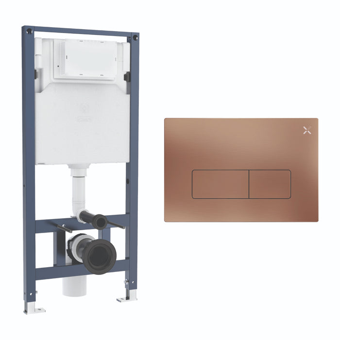 Crosswater MPRO 1120mm Concealed Cistern Toilet Frame Set 3