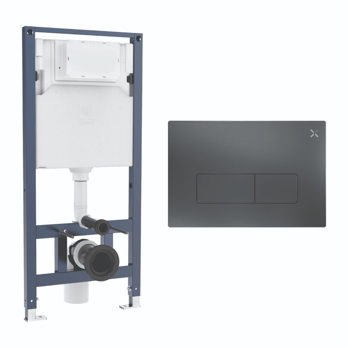 Crosswater MPRO 1120mm Concealed Cistern Toilet Frame Set 3