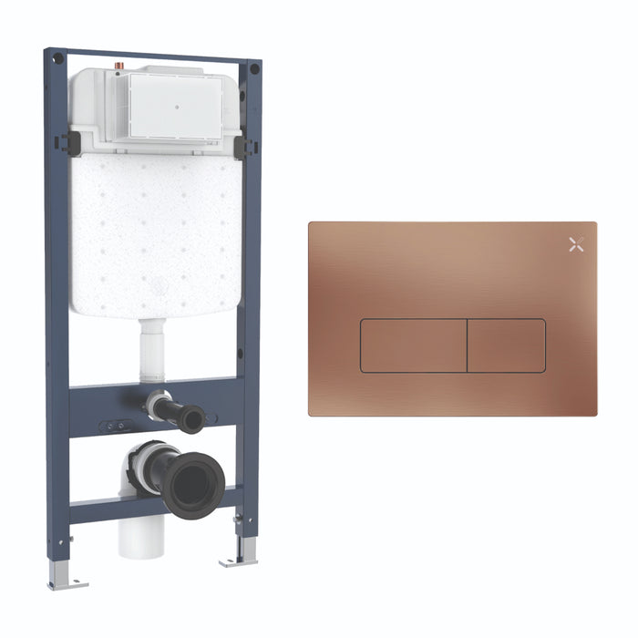 Crosswater MPRO Slim 1120mm Concealed Cistern Toilet Frame Set 4