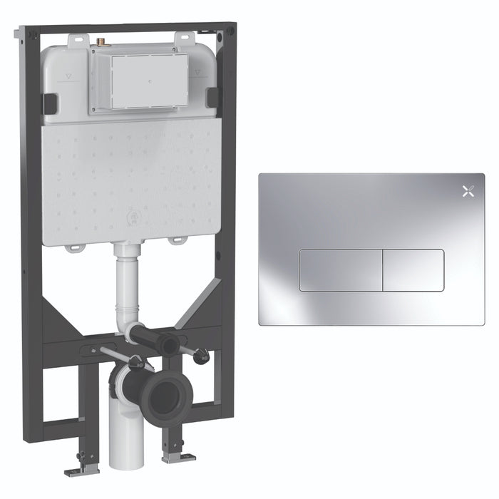 Crosswater MPRO Ultra Slim 1140mm Concealed Cistern Toilet Frame Set 5