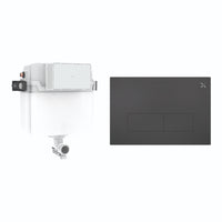 Crosswater MPRO Stainless Steel 460mm Concealed Cistern Set 1